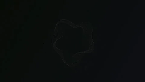 Abstract white wave animation for creative projects Stock Footage 326992319