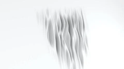 Abstract white waves 3d rendering abstract white waves. Elegant background... Stock Photos