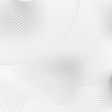 Abstract white waves and lines pattern イラスト素材