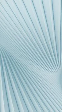 Abstract white waves and lines pattern. Futuristic background. 3d rendering Stock Illustration