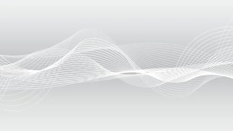 Abstract White Wavy Blurred Background Animation Stock Footage 313648976