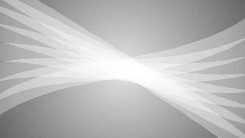 Abstract White Wavy Lines Animation on Gray Background Stock Footage 344028822