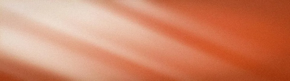 Abstract wide background with smooth gradient blur in orange white and brow.. Stock Photos