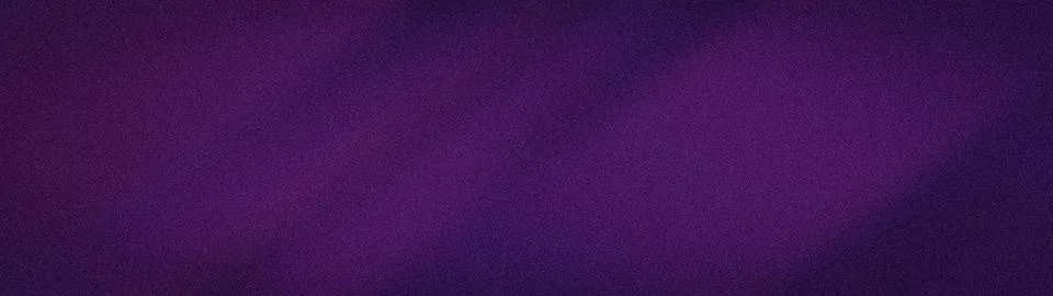 Abstract wide grainy background with deep purple violet and plum tones Stock Illustration