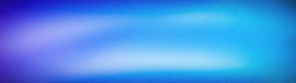Abstract wide grainy background with vibrant blue, cyan, violet, and white .. Stock Illustration