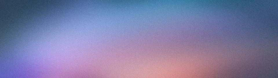 Abstract wide grainy gradient background with vibrant pink purple and blue .. Stock Illustration