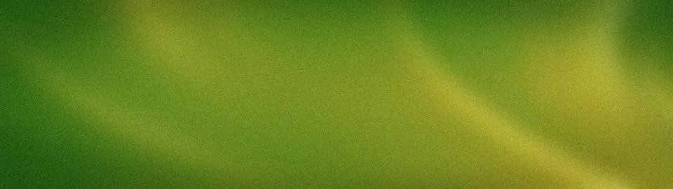 Abstract wide grainy gradient background with olive green gold and lime accen Stock Illustration