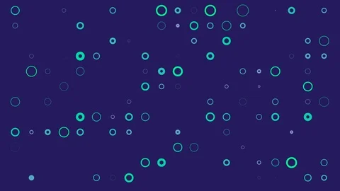 Abstract Wiggly Dot 001 Stock Footage 106831028