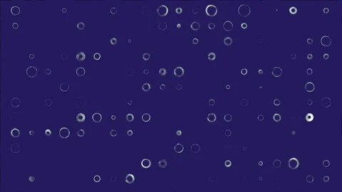 Abstract Wiggly Dot 002 Stock Footage 106831216