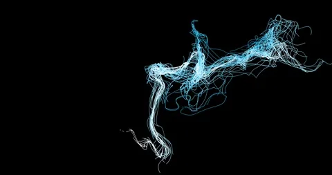 Abstract winding lines resemble a tree branch1 Vidéo 330519779