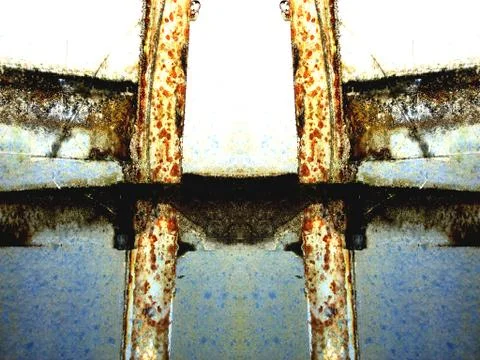 Abstract Window Background Stock Illustration