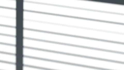 Abstract window blinds shadow open close backdrop, looped animation Stock Footage 321303318