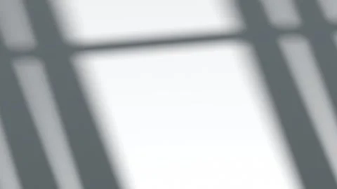 Abstract window blinds shadow open close backdrop, looped animation Stock Footage 321702872