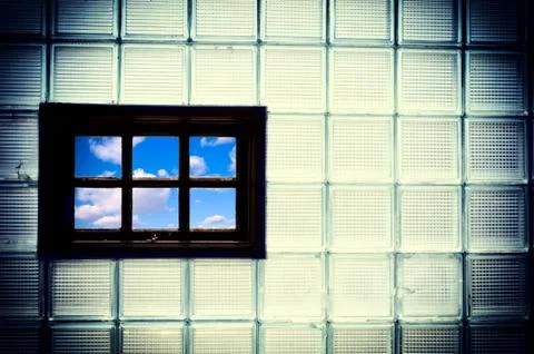 Abstract window Stock Illustration