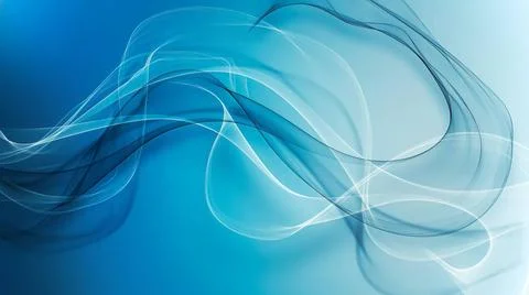 Abstract Windy Background Abstract Windy Background with Smooth Wavy Lines... Foto stock