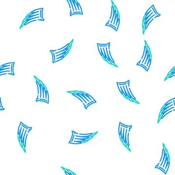 Abstract wing vector seamless pattern 스톡 일러스트