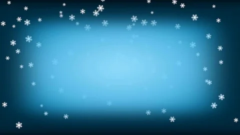 Abstract winter background with falling snow Stock Footage 81240589