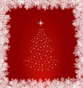 Abstract winter background Stock Illustration