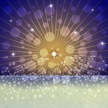 Abstract winter background Illustrazione stock