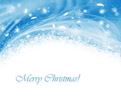 Abstract winter background Stock Illustration