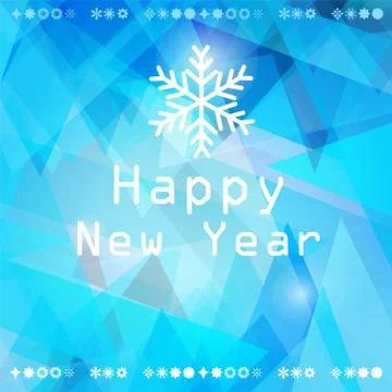 Abstract winter background Stock Illustration