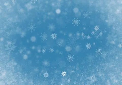Abstract Winter Background Stock Illustration