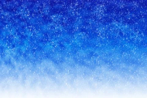 Abstract winter background Stock Illustration