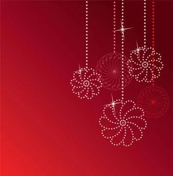 Abstract winter background Stock Illustration