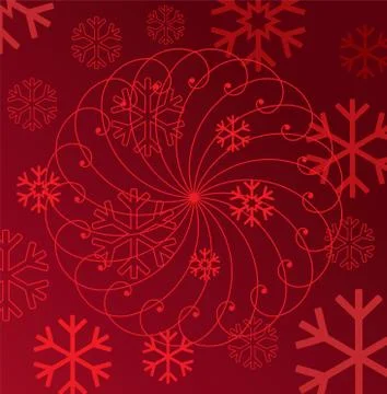 Abstract winter background Stock Illustration