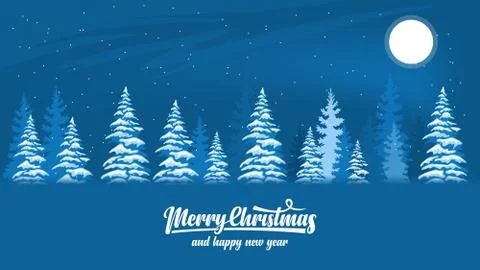 Abstract winter background Stock Illustration