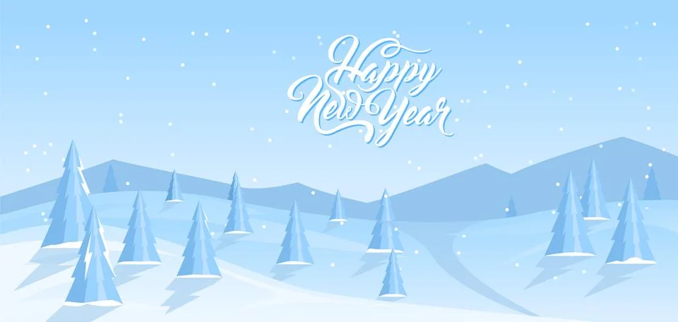 Abstract winter background Illustrazione stock