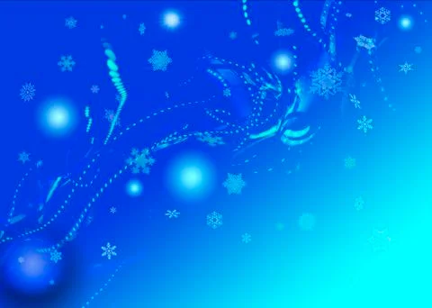 Abstract winter background Stock Illustration