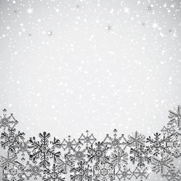 Abstract winter background Stock-Illustration