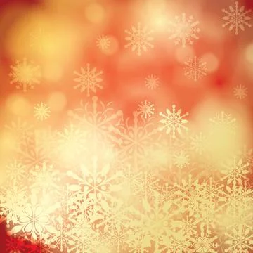 Abstract winter background Stock Illustration