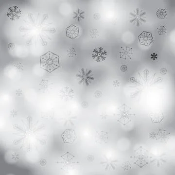 Abstract winter background Stock Illustration