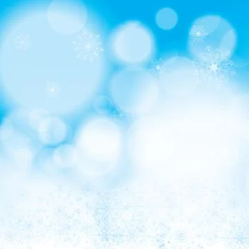 Abstract winter background Stock Illustration