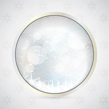 Abstract winter background Stock Illustration