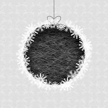 Abstract winter background Stock Illustration