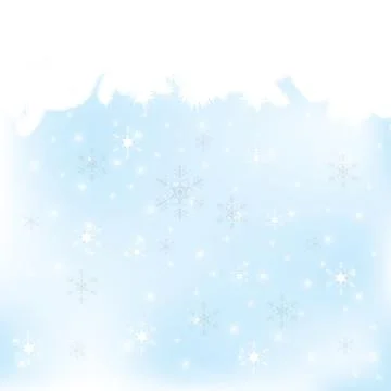 Abstract winter background Stock Illustration