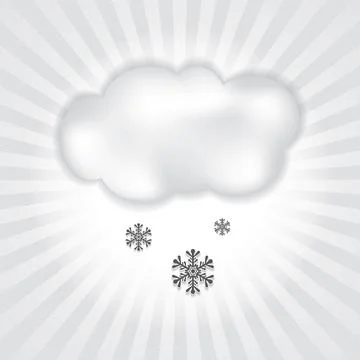Abstract winter background Stock Illustration