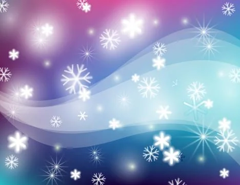 Abstract winter card Stock Illustration