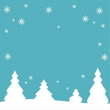 Abstract Winter Christmas Background-vector illustration Stock Illustration