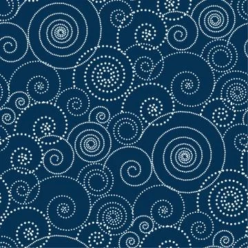 Abstract winter frost pattern seamless pattern. Stock Illustration