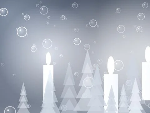 Abstract Winter Holiday Background Stock Illustration