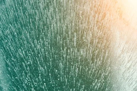 Abstract winter ice texture with air bubbles on Lake Baikal, Siberia, Russia Stock Photos