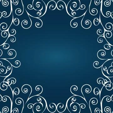 Abstract winter pattern Stock Illustration