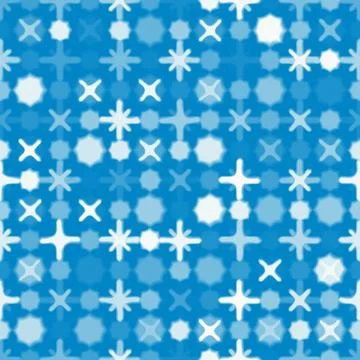 Abstract winter seamless background Stock Illustration