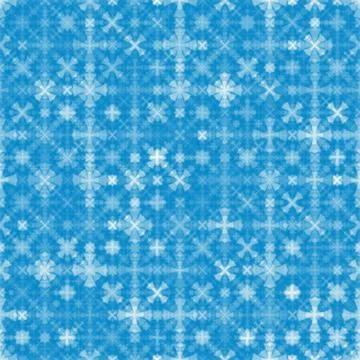 Abstract winter seamless background Stock Illustration