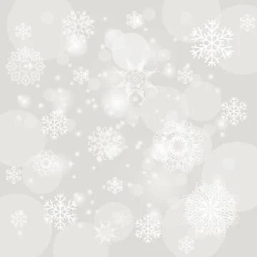 Abstract Winter Snow Background Illustrazione stock