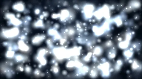 Abstract winter snowstorm and glowing white snowflakes blizzard background Video stock 343633991